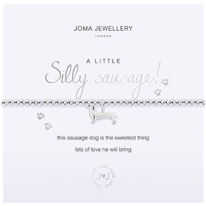 Joma a little Silly Sausage Bracelet - sausage dog | More Than Just A Gift