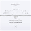 Joma a little Thank You For Looking After Me Bracelet - heart | More Than Just A Gift