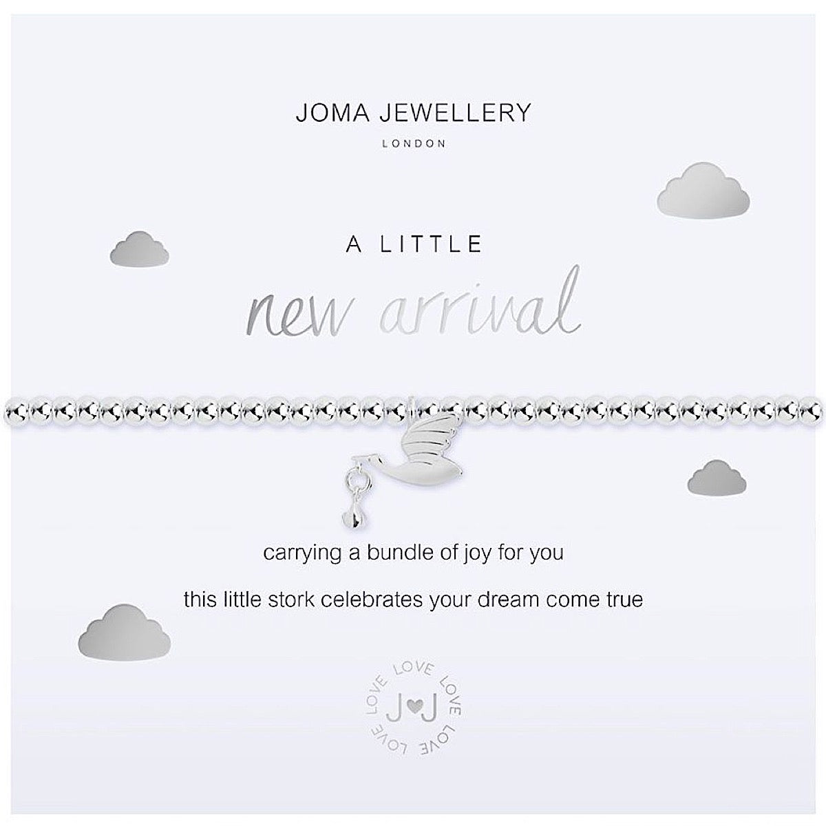 Joma Jewellery a little New Arrival Bracelet stork – More Than