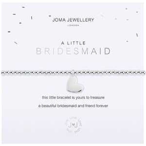 Joma a little Bridesmaid Bracelet - heart | More Than Just A Gift