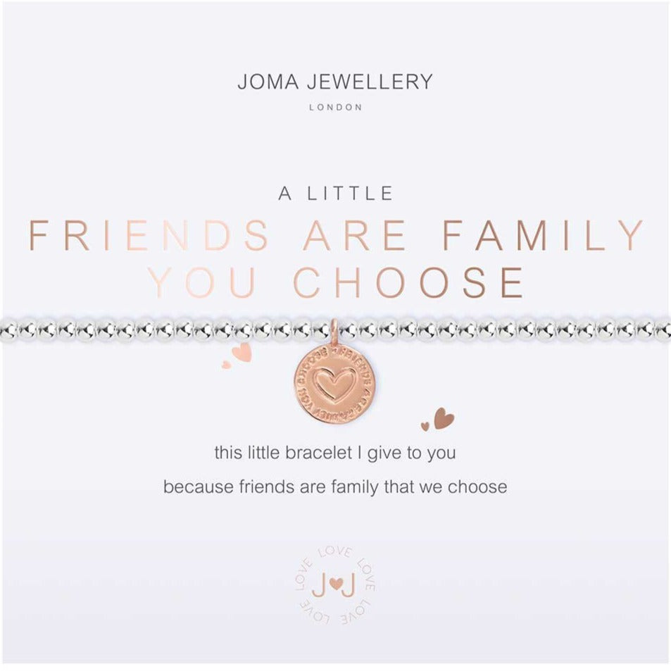 Joma Jewellery a little Friends Are The Family You Choose | More Than Just A Gift | Authorised Joma Jewellery Stockist| More Than Just A Gift