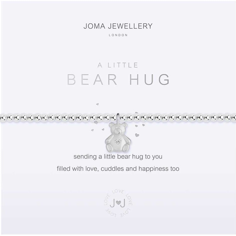 Joma Jewellery a little Bear Hug Bracelet | More Than Just A Gift | Authorised Joma Jewellery Stockist| More Than Just A Gift