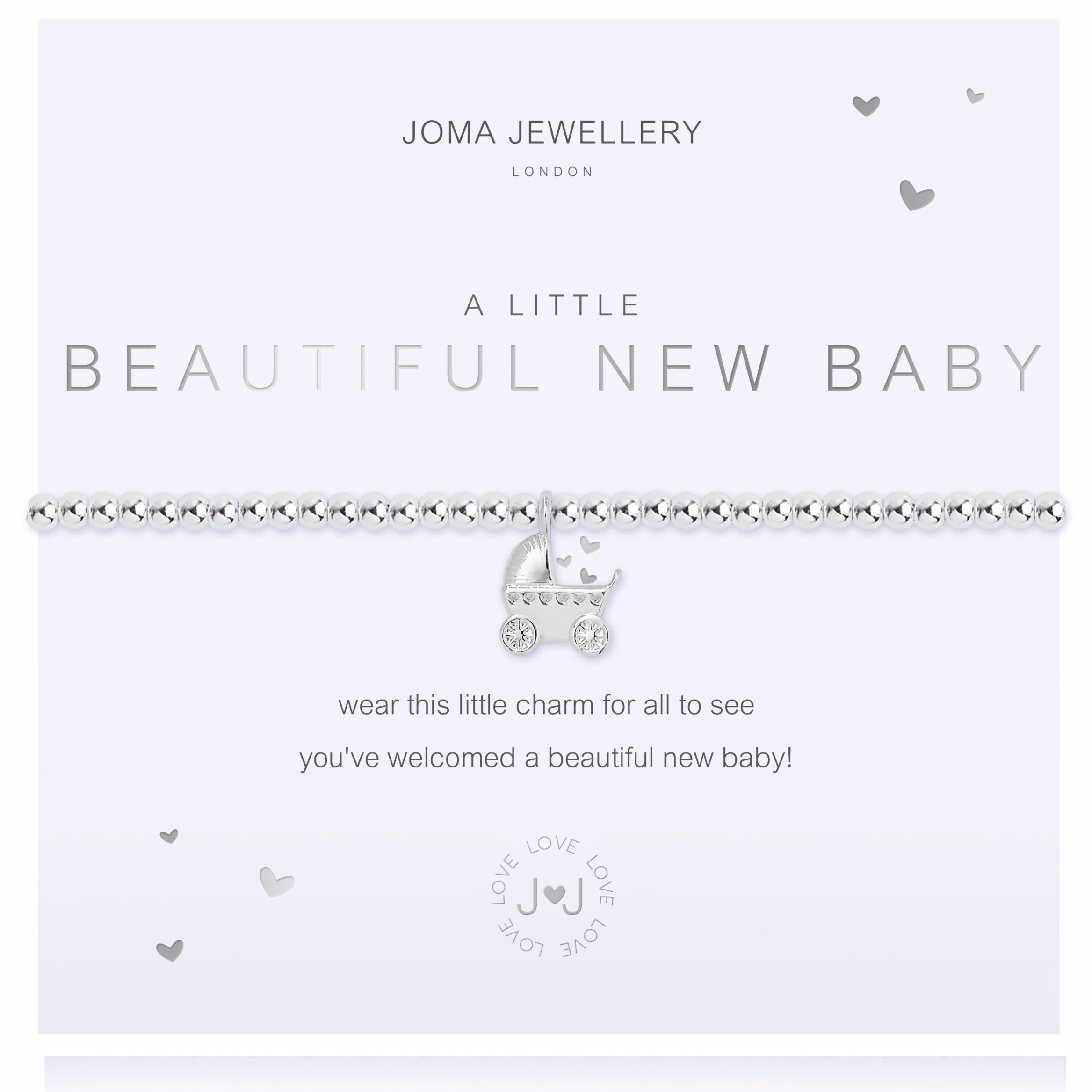Joma Jewellery A Little Beautiful New Baby Bracelet |More Than Just A Gift