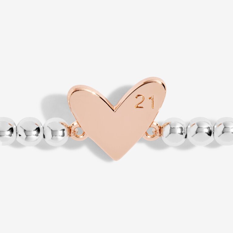 Joma Jewellery Beautifully Boxed a little 21st Birthday Bracelet