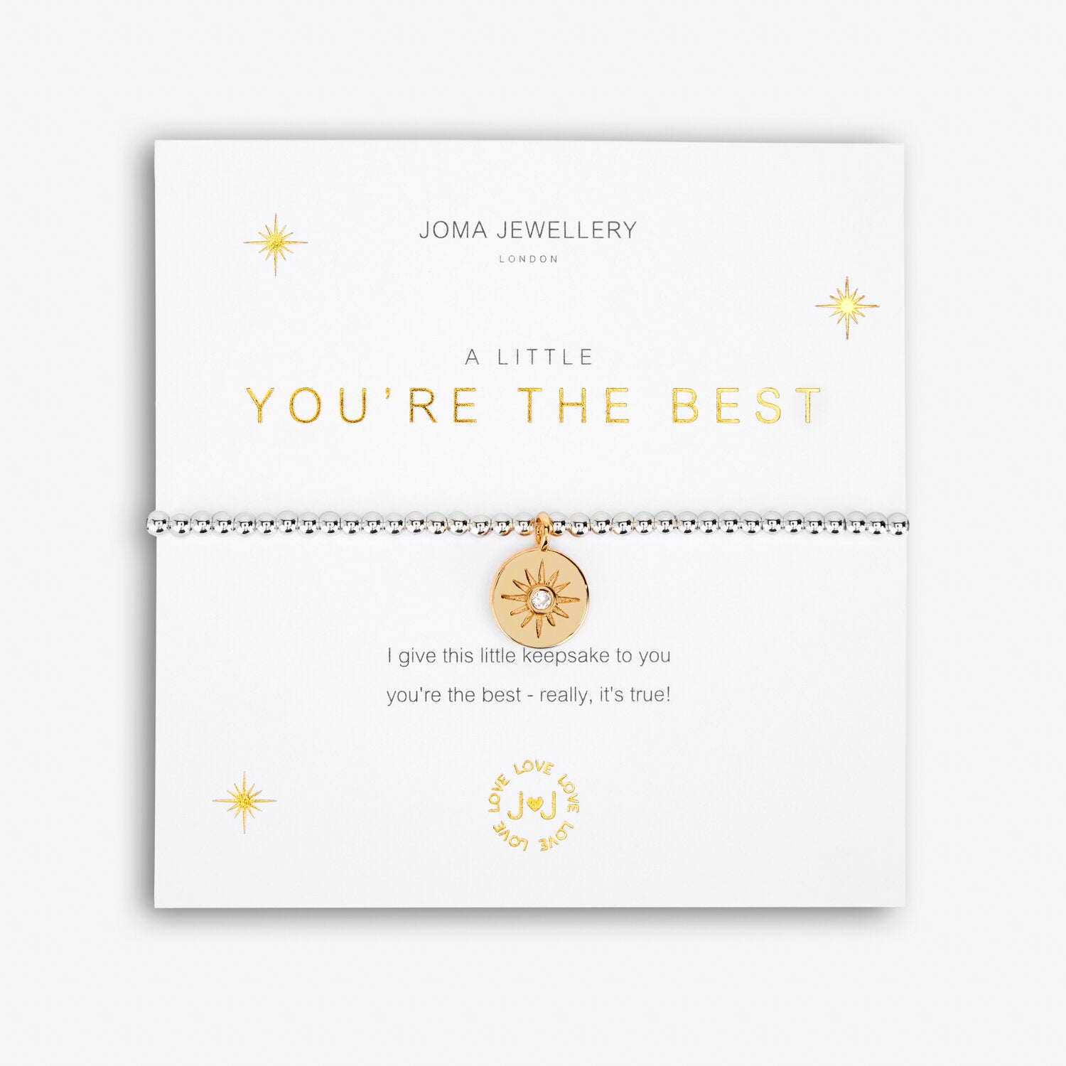 Joma Jewellery A Little 'You're The Best' Bracelet | More Than Just A Gift