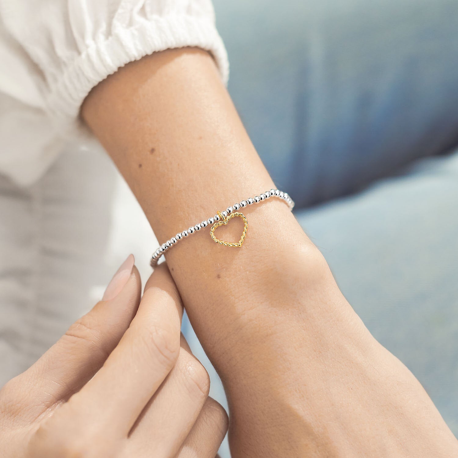 Joma Jewellery A Little 'Love And Strength' Bracelet