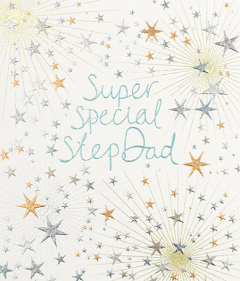 Super Special StepDad Birthday Card