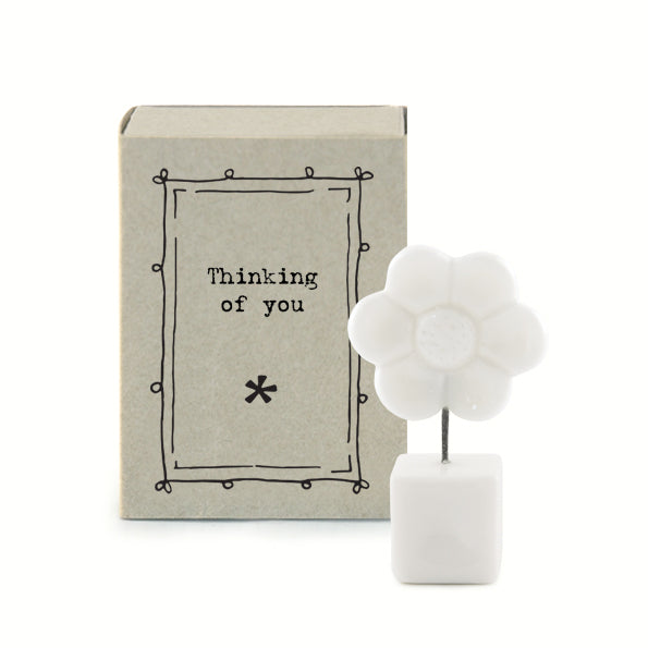 East of India Thinking of You Matchbox Token