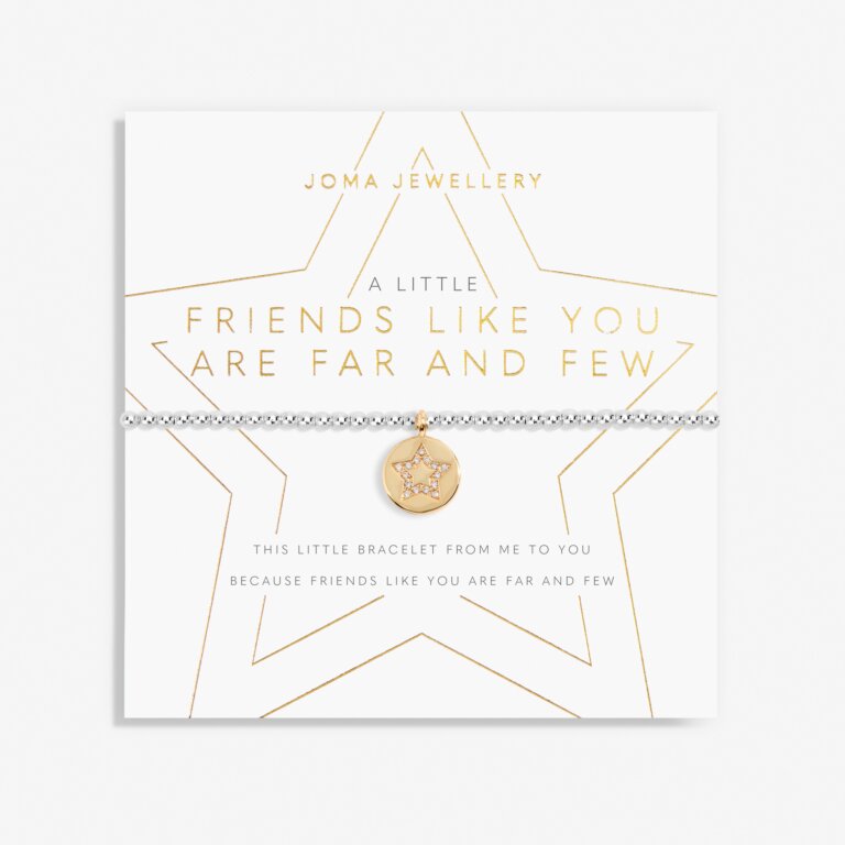 Joma Jewellery A Little 'Friends Like You Are Far And Few' Bracelet|More Than Just A Gift