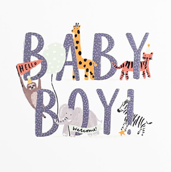 Dream Big Baby Boy Card