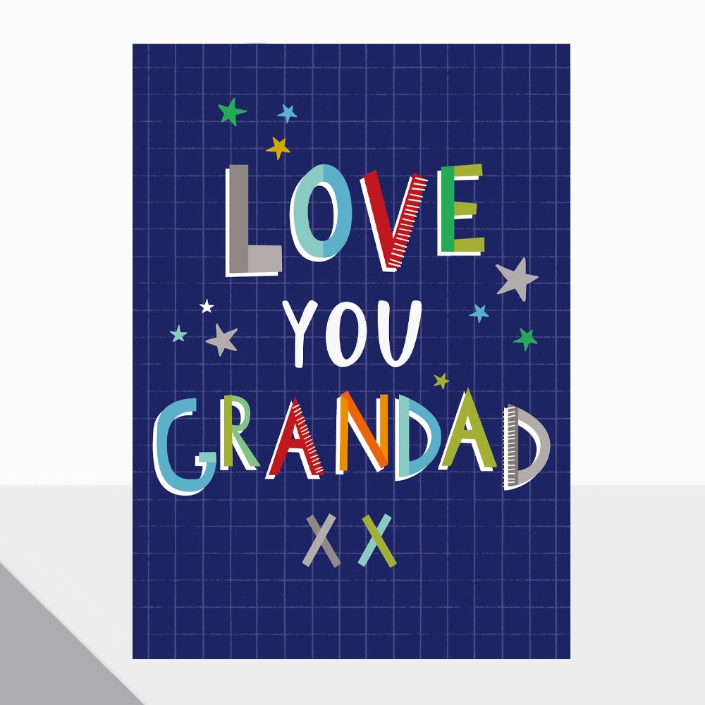Artbox Love You Grandad Card