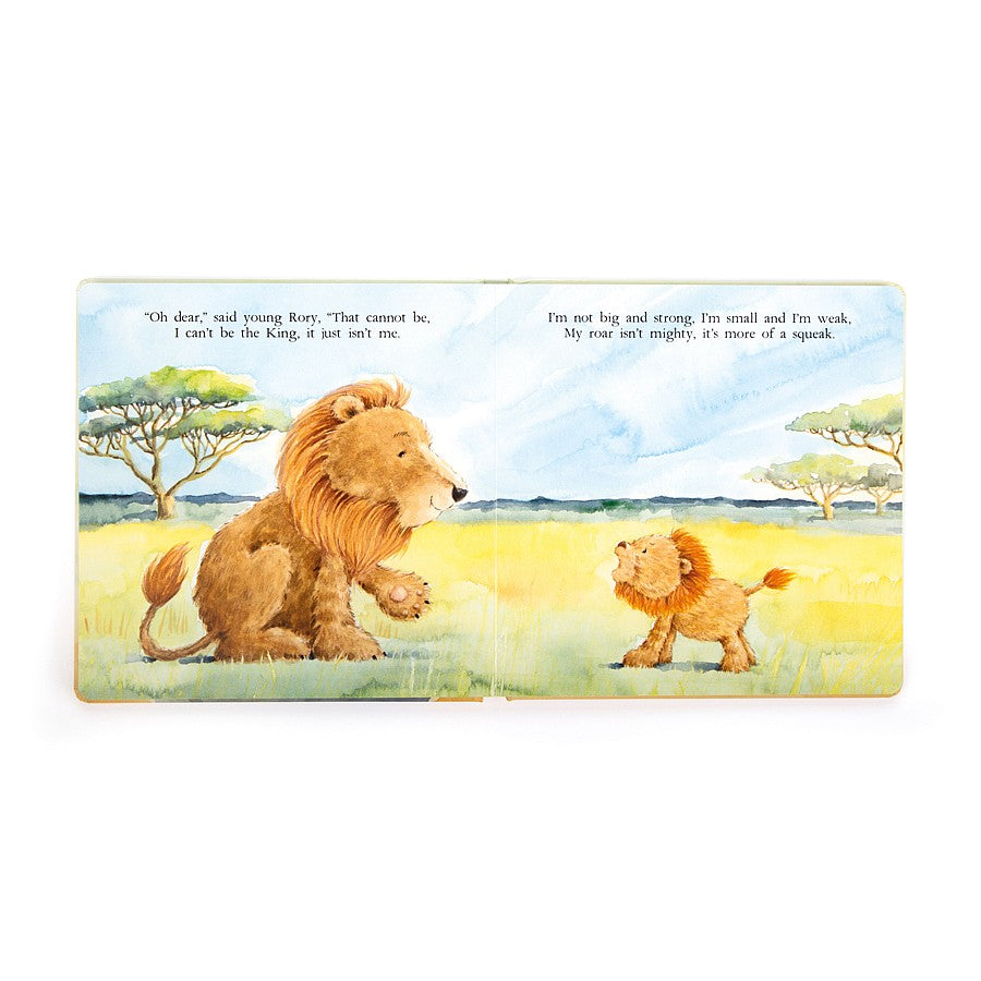 Jellycat The Very Brave Lion Board Book