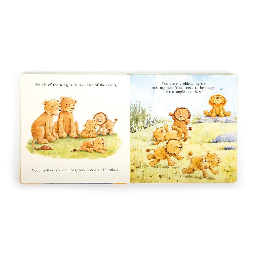 Jellycat The Very Brave Lion Board Book