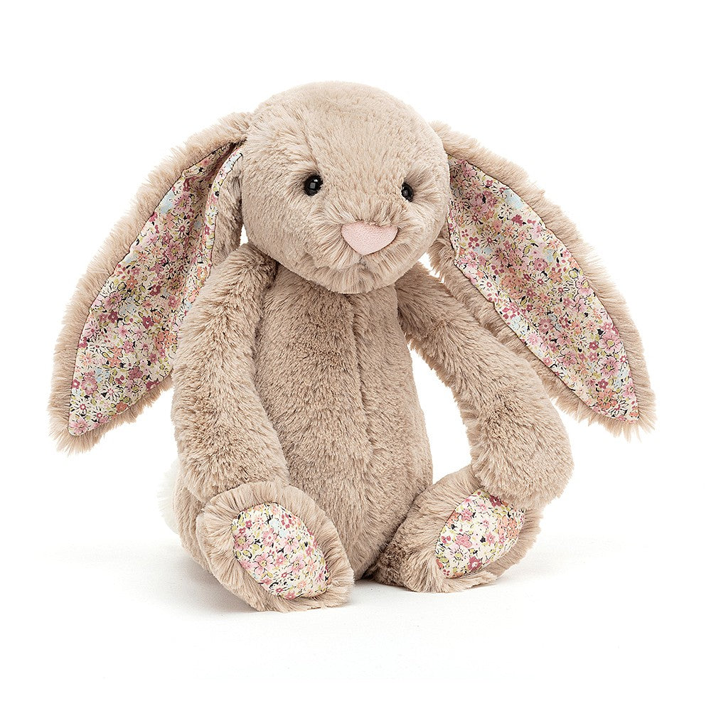 Jellycat Medium Blossom Bea Bashful Beige Bunny