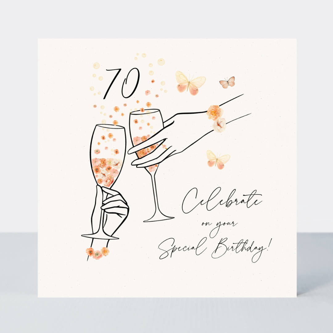 Camille 70 Birthday Card