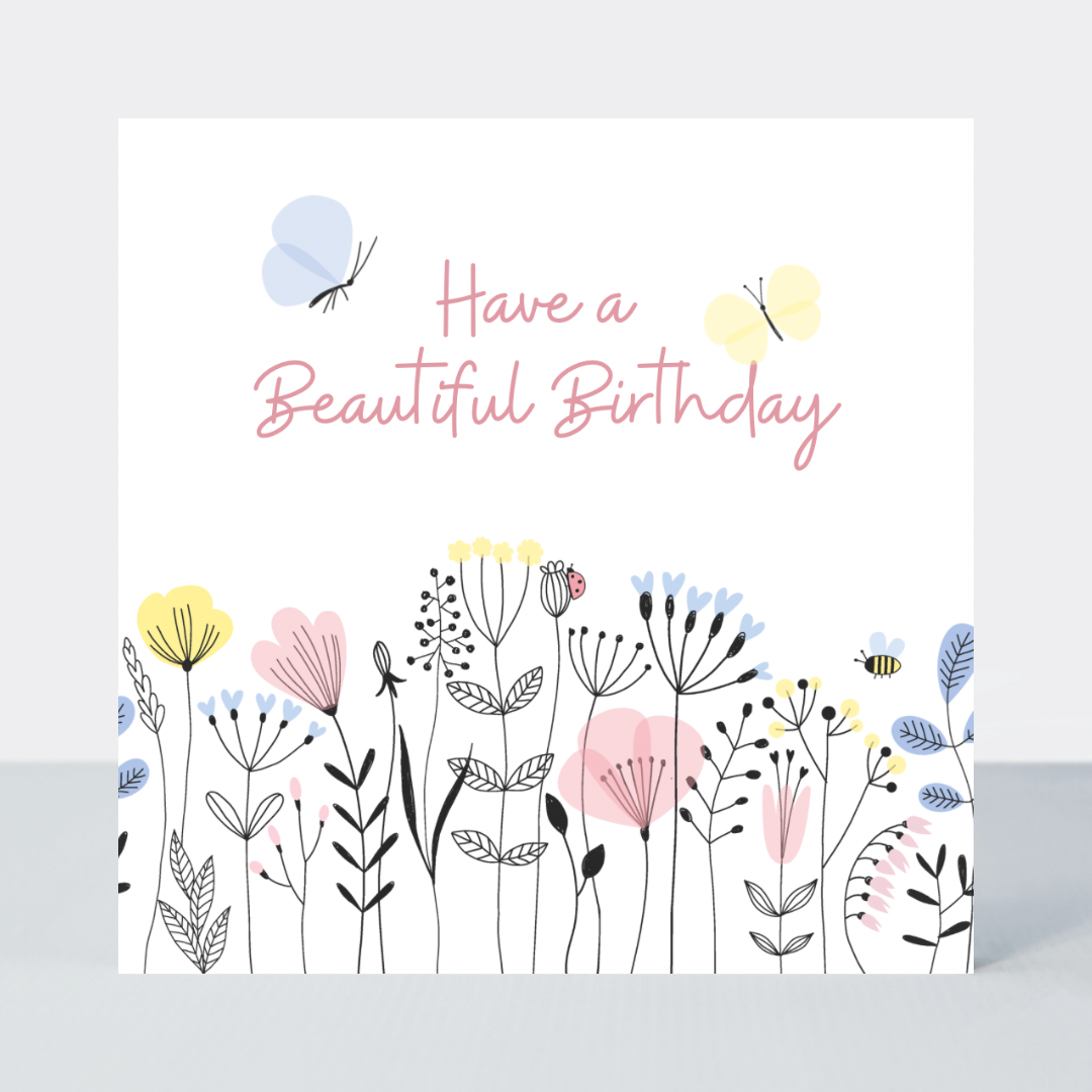 Olita Beautiful Birthday Card