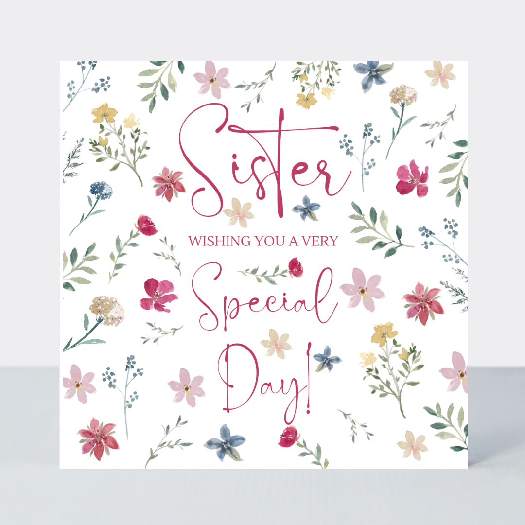 Everglade Sister Special Day Card