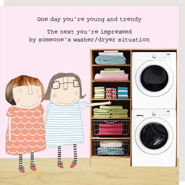 Rosie Made a Thing Washer Dryer Card