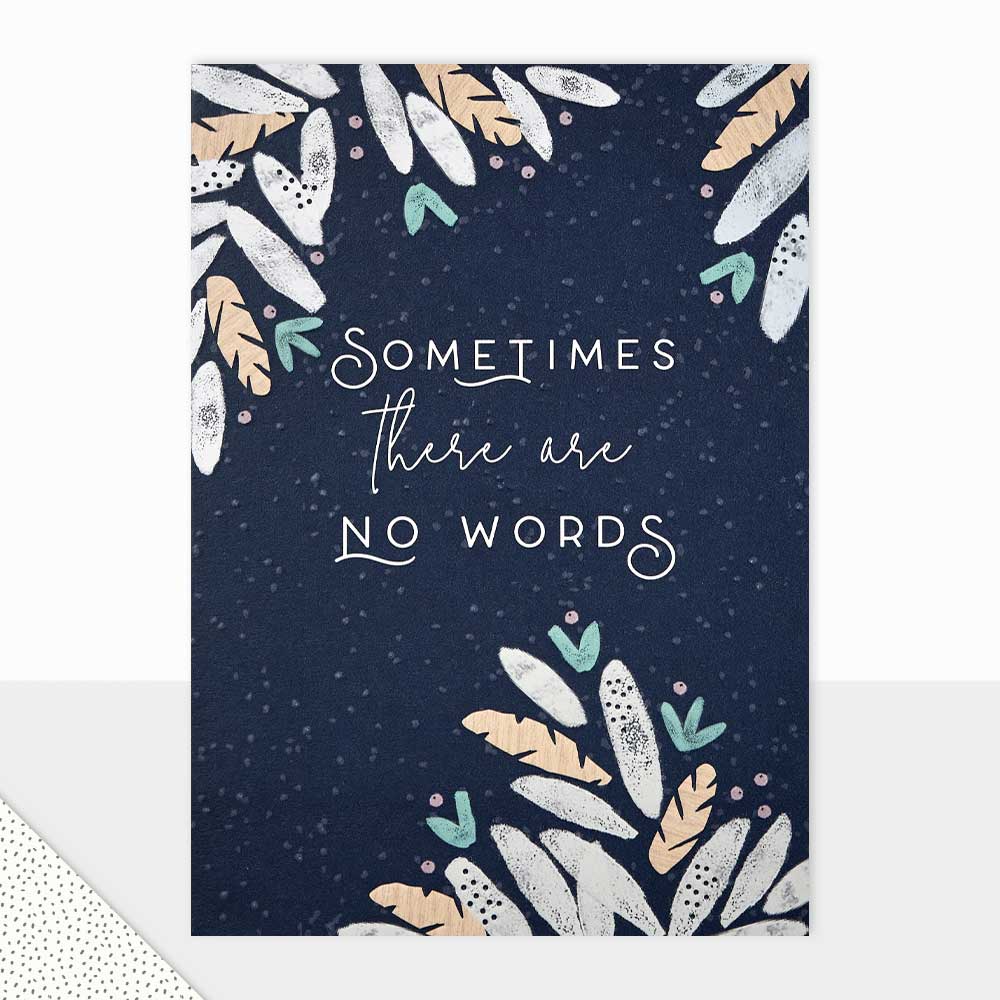 Halcyon Sometimes There Are No Words Card