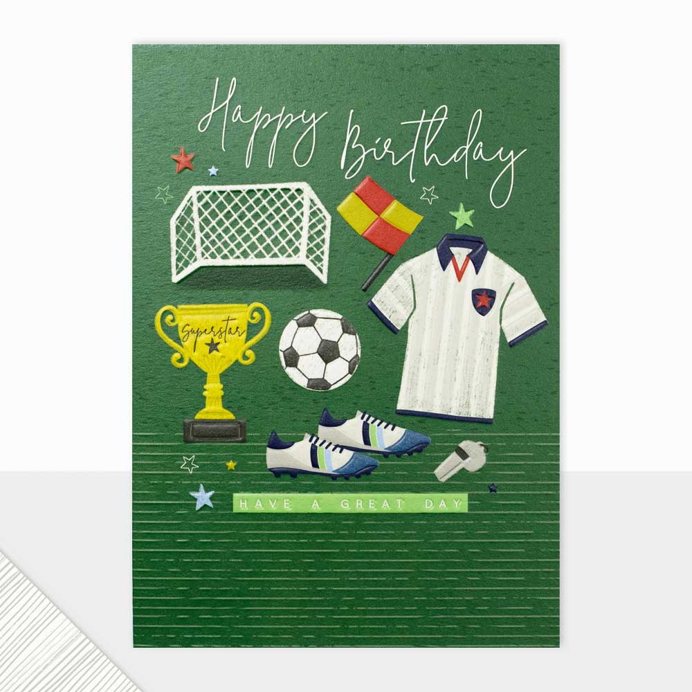 Halcyon Football Birthday Card