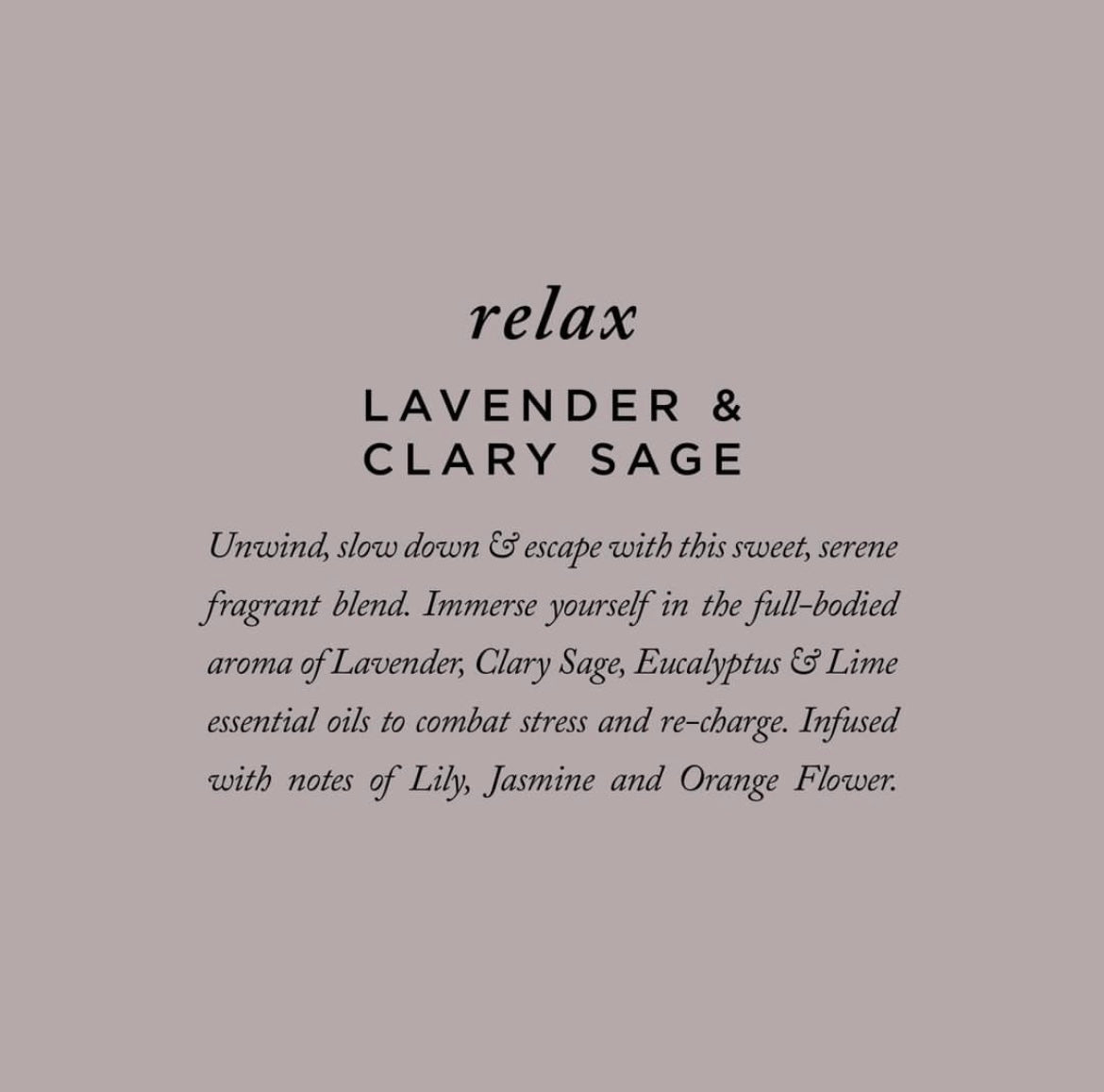 The Aromatherapy Co Therapy Range Relax Lavender & Clary Sage Wash