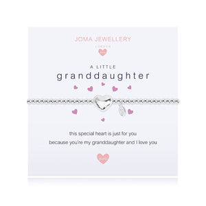 Joma Girls a little Granddaughter Bracelet - More Than Just a Gift