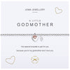 Joma Jewellery a little Godmother Bracelet - hearts