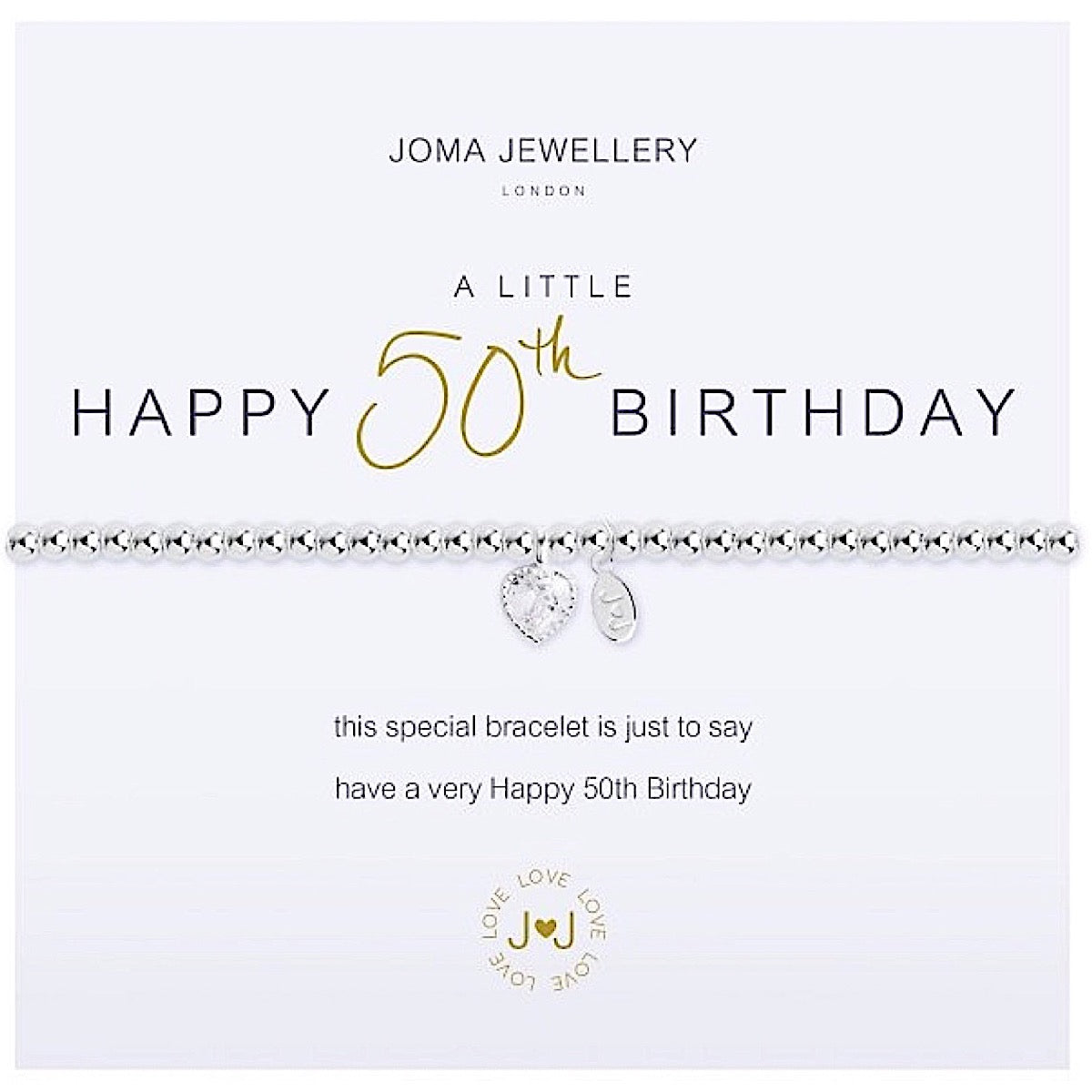 Joma birthday bracelet online
