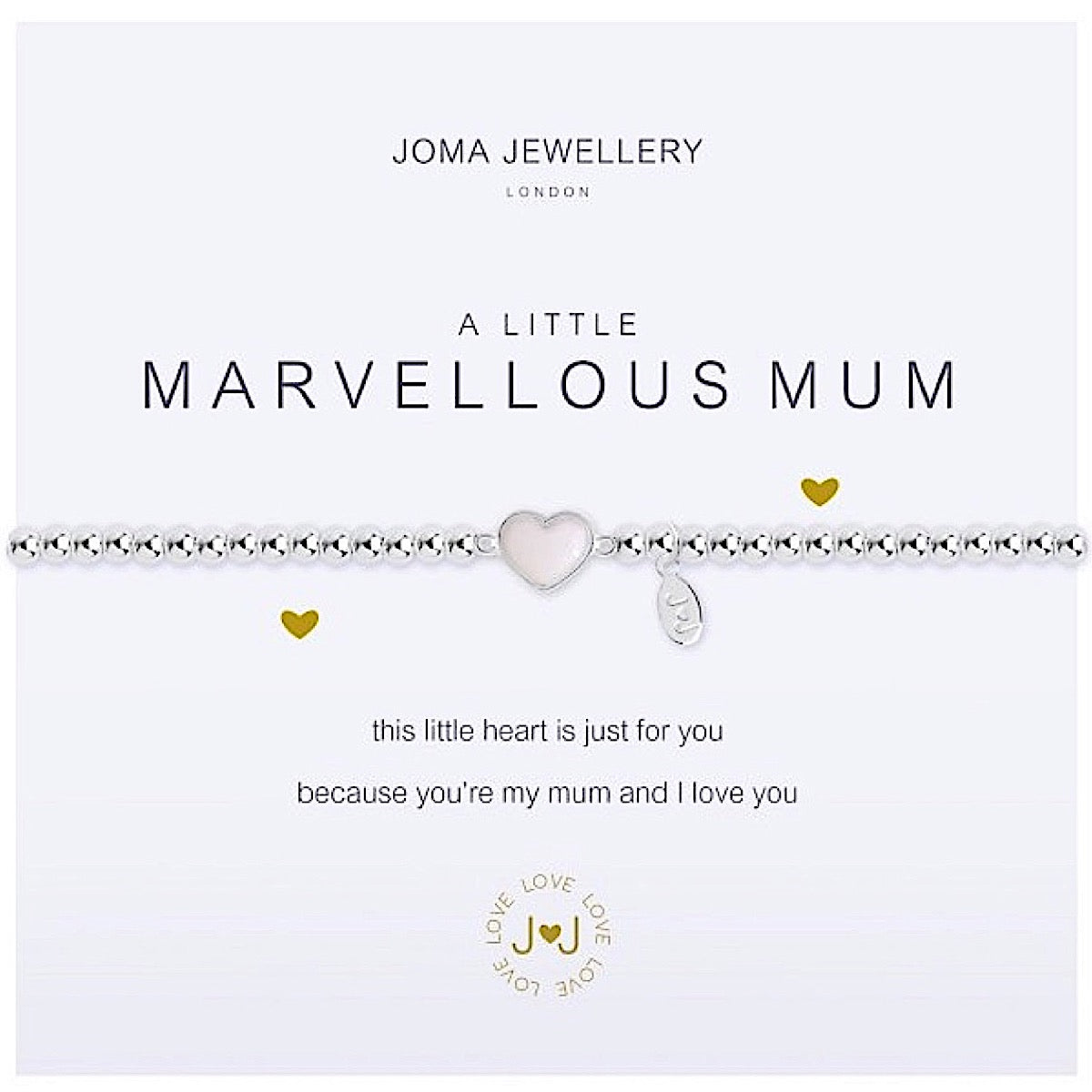 Joma Bracelet I Love You Mum Bracelet Joma Jewellery A Little