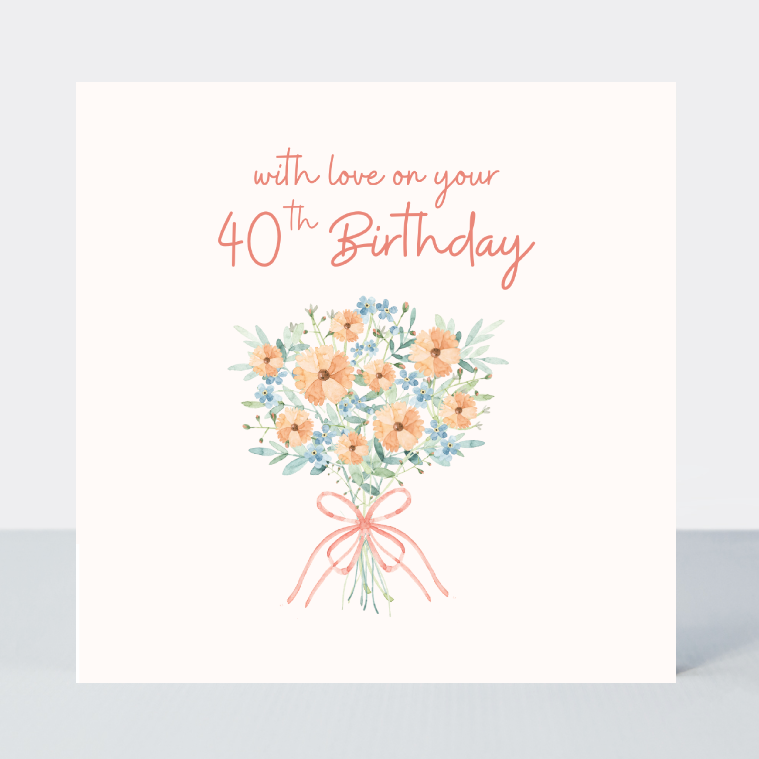 In Clover 40th Birthday Card