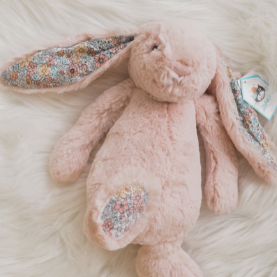 Jellycat Medium Blossom Blush Bunny