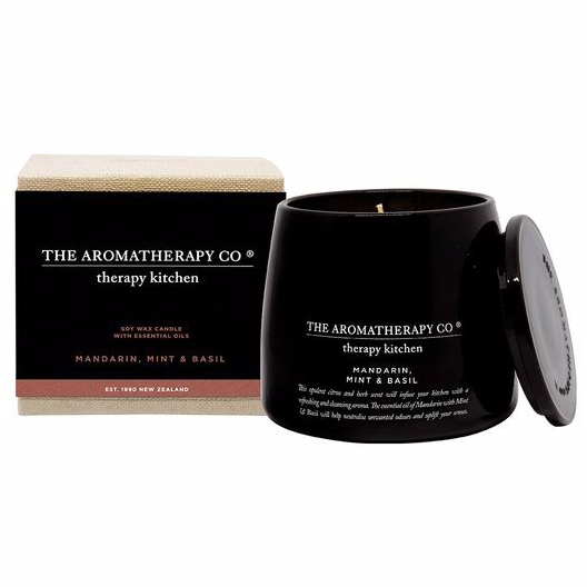 The Aromatherapy Co The Aromatherapy Co Therapy Kitchen Mandarin Mint & Basil Candle at More Than Just A Gift