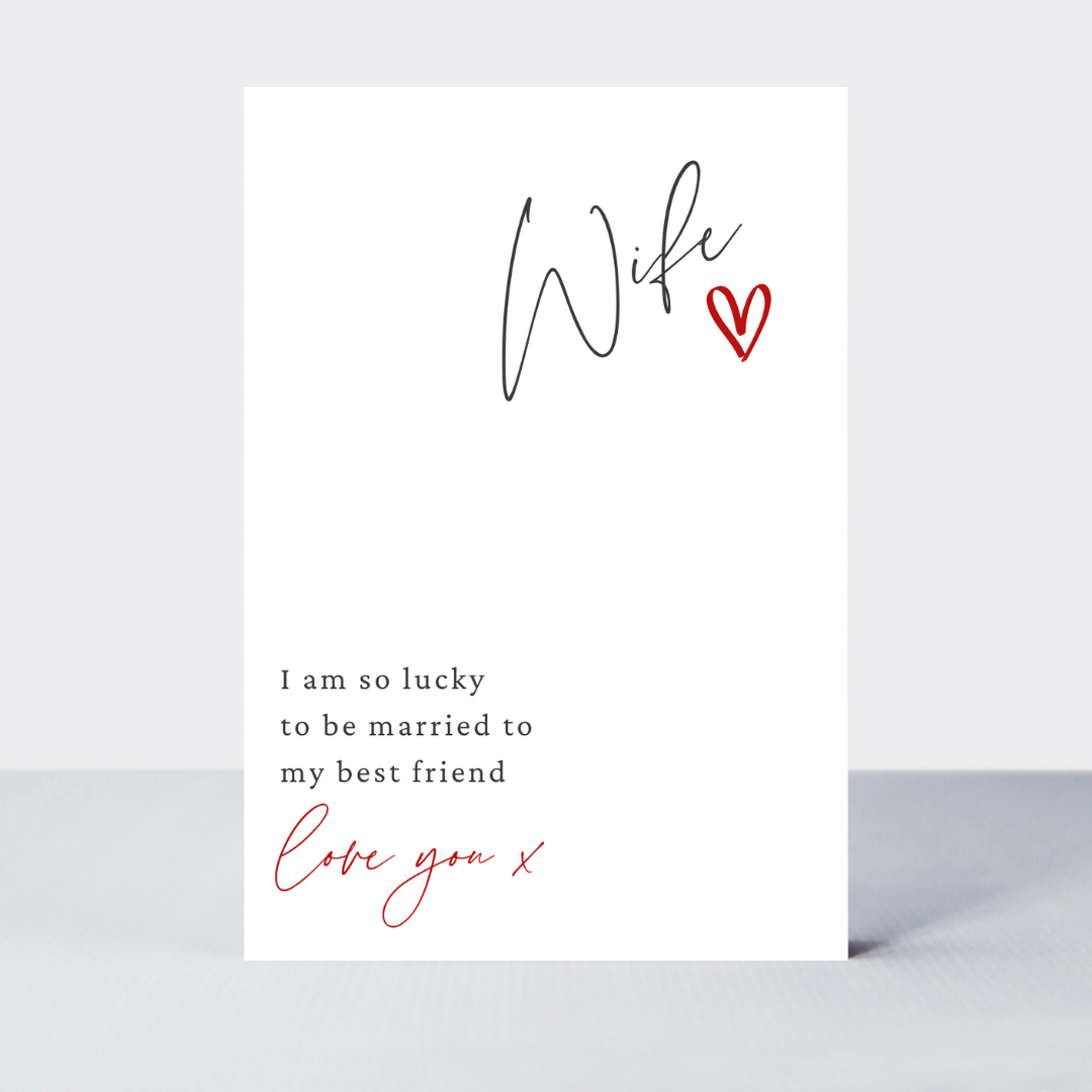 Love Notes Wife Card