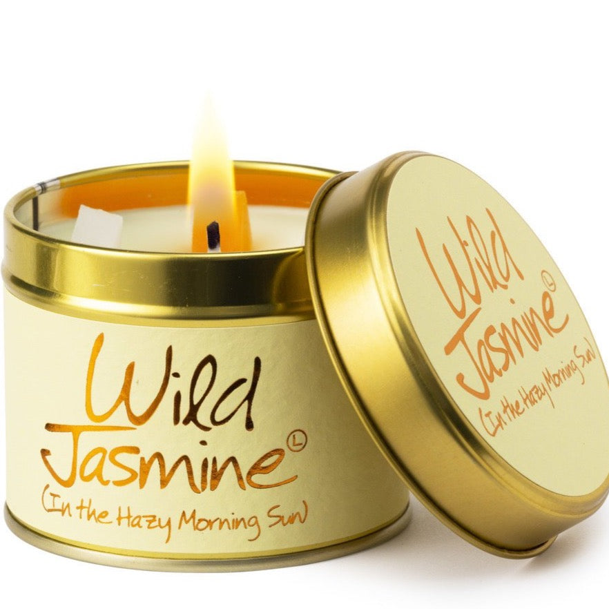 Lily-flame Wild Jasmine Candle Tin