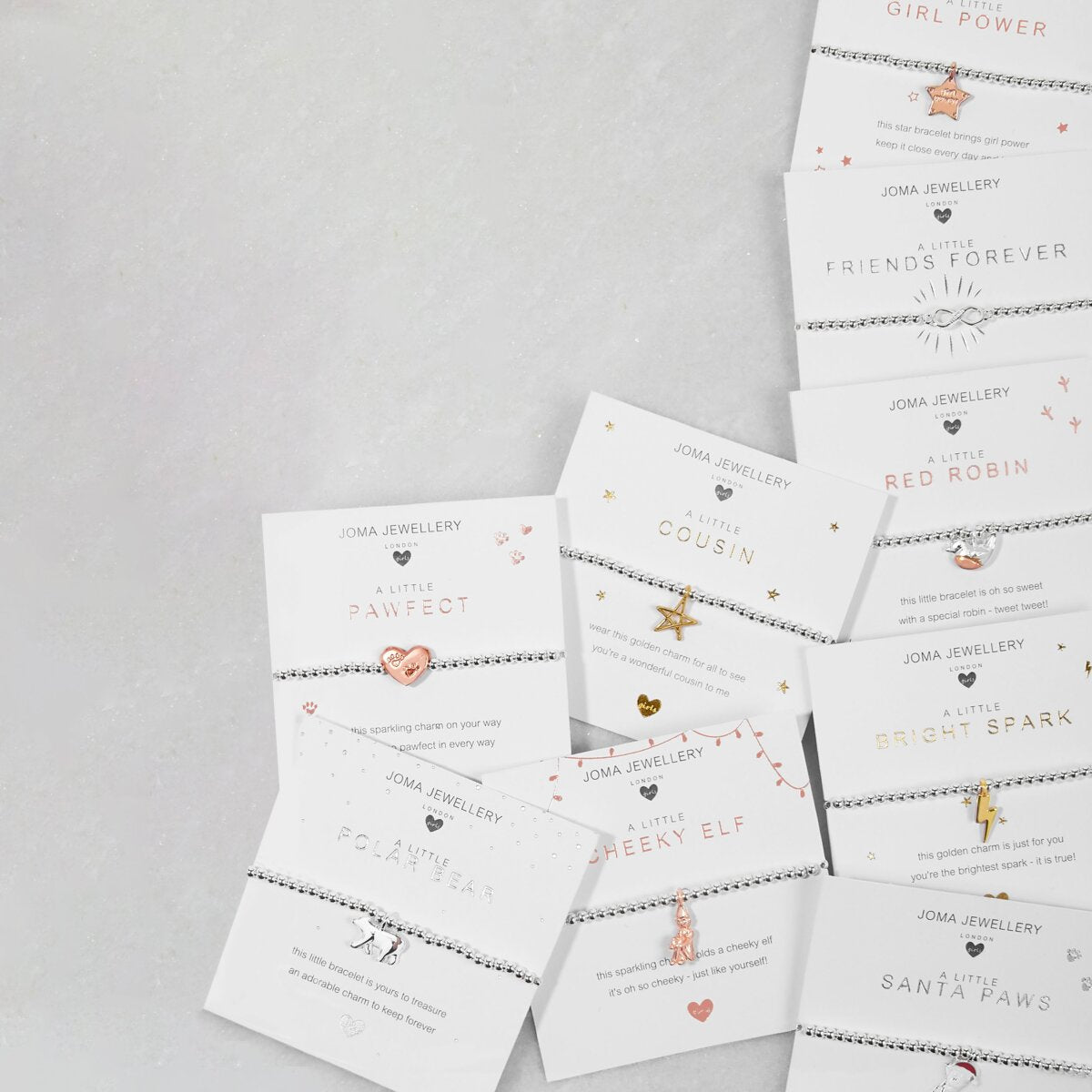 Joma Jewellery Girls a little Cousin Bracelet - Star