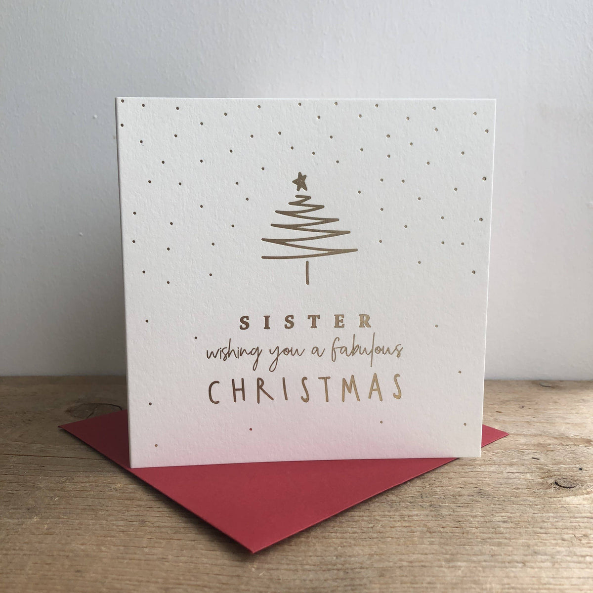 Megan Claire - Merry Christmas Sister Card