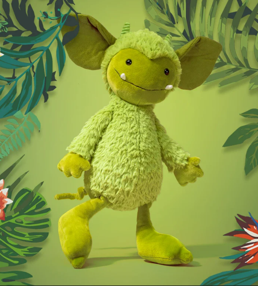 Jellycat Grizzo Gremlin