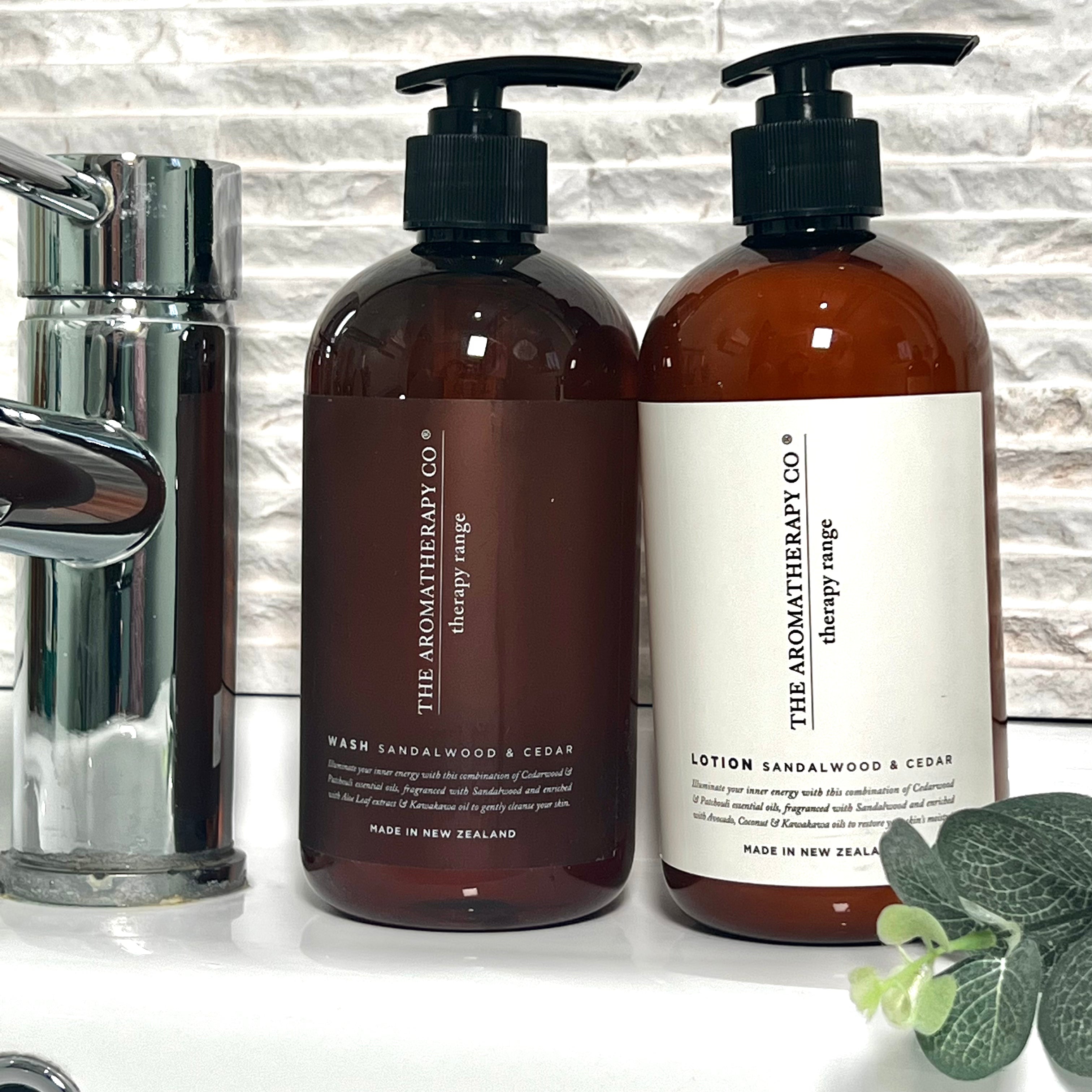 The Aromatherapy Co Therapy Range Strength Sandalwood & Cedar Lotion