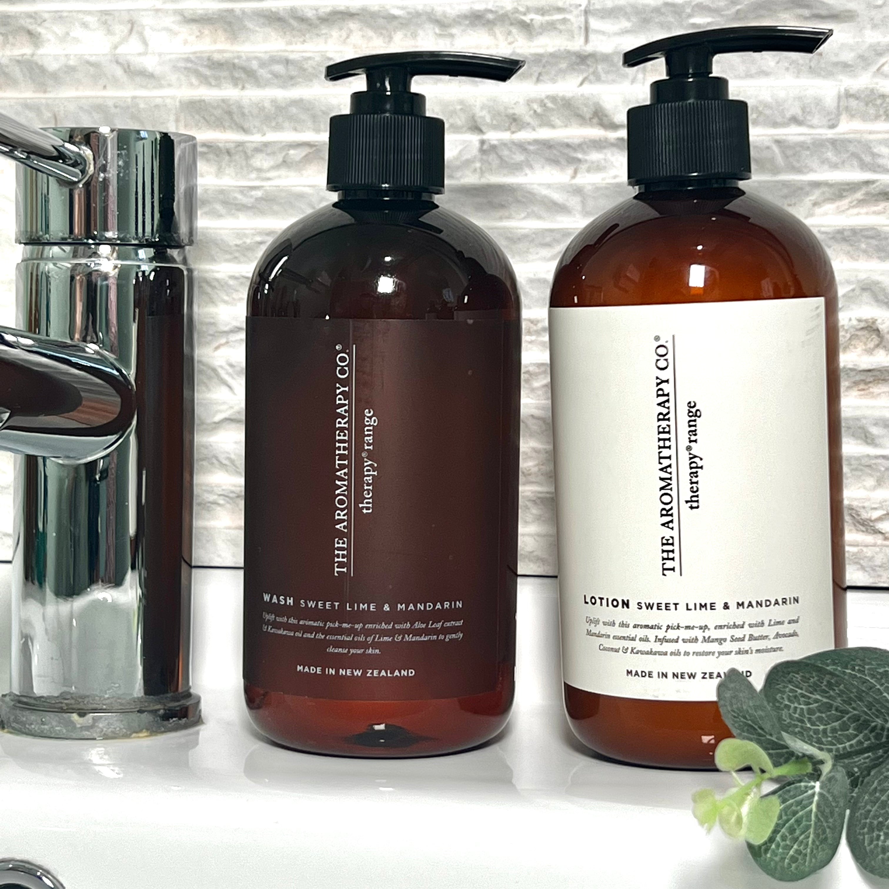 The Aromatherapy Co Therapy Range Uplift Lime & Mandarin Wash