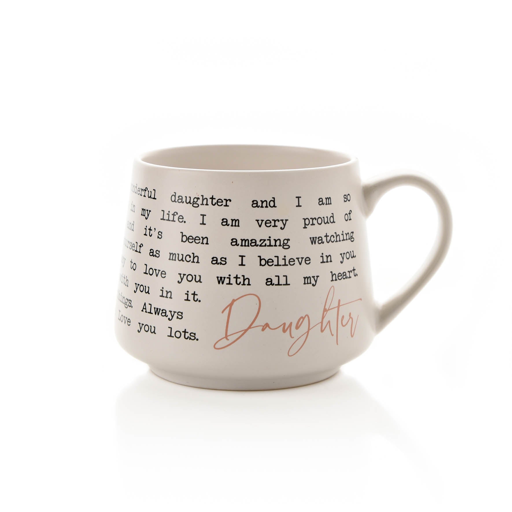 Moments Stoneware Mug - Daughter