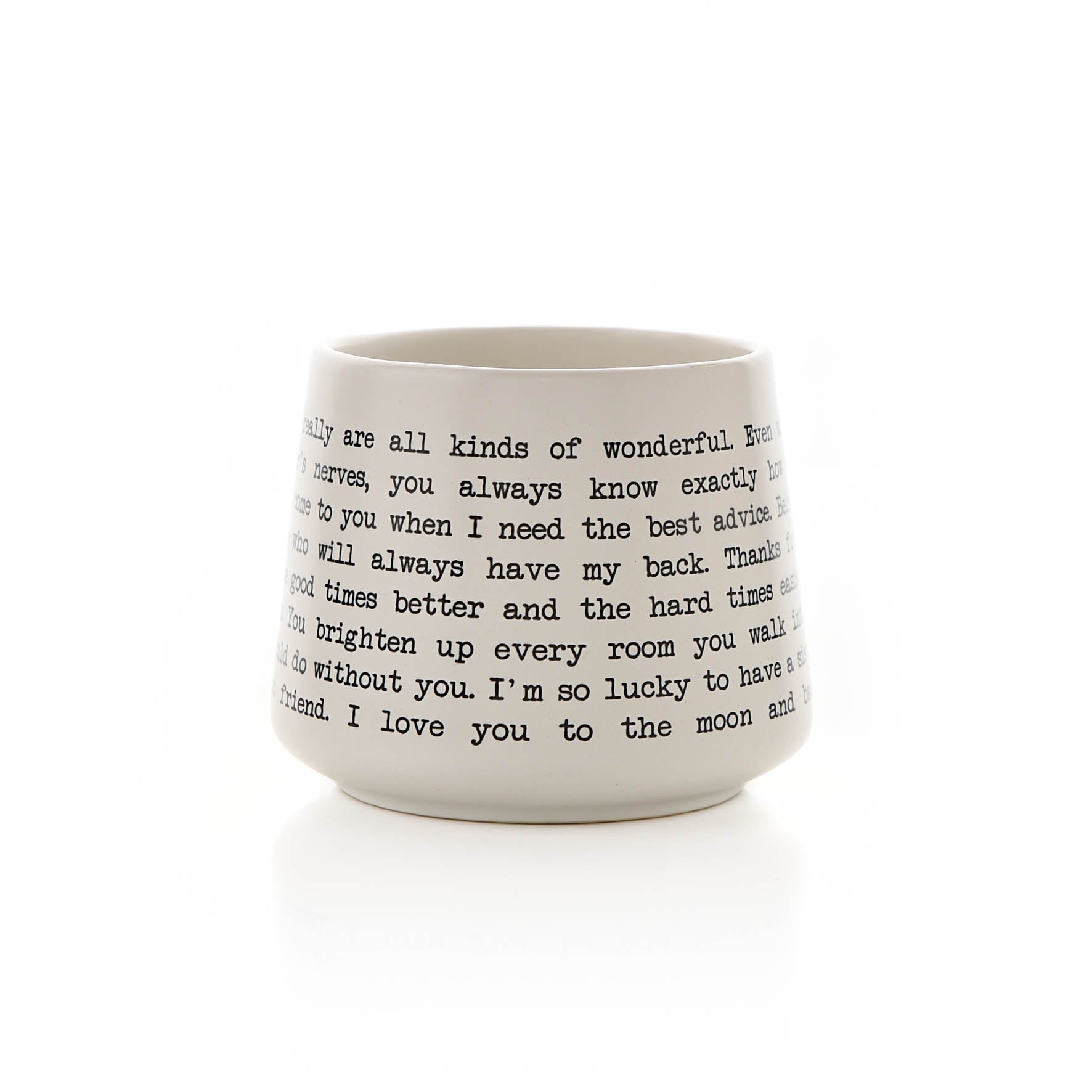 Moments Stoneware Mug - Sister