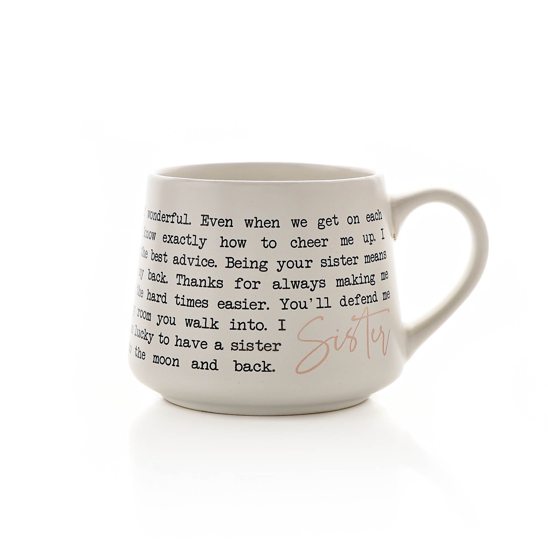 Moments Stoneware Mug - Sister