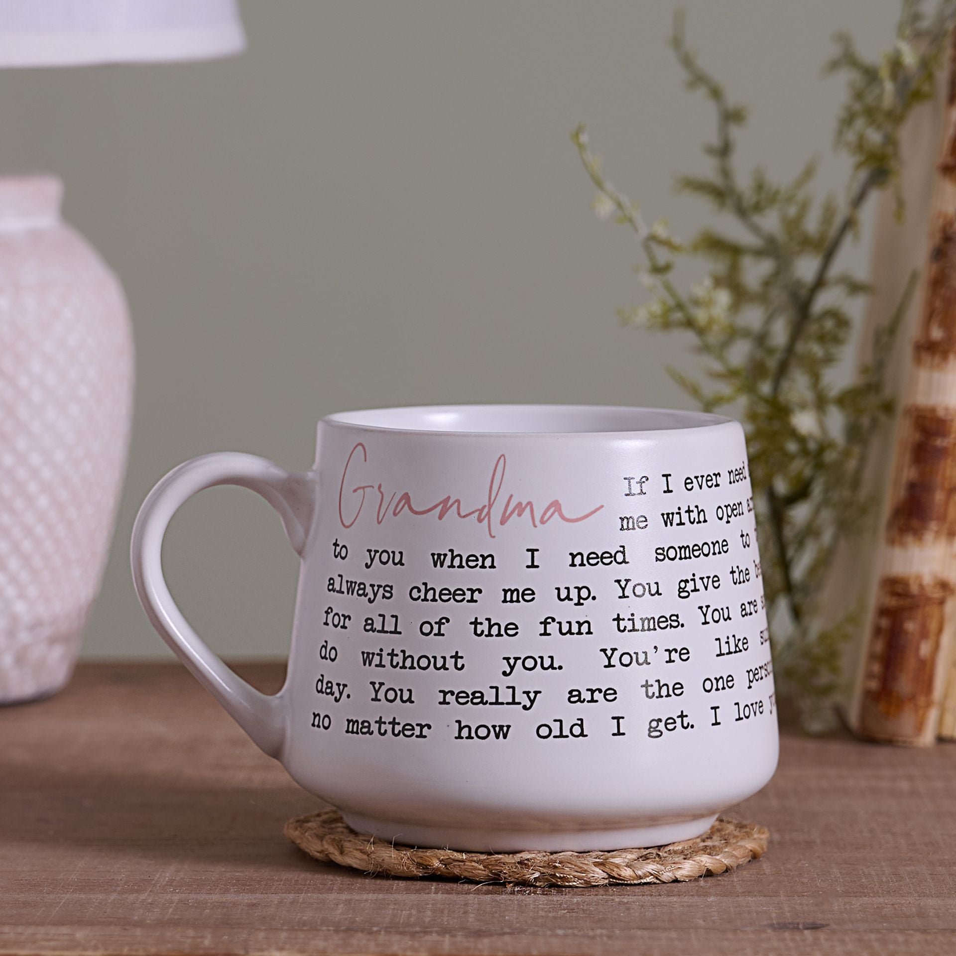 Moments Stoneware Mug - Grandma