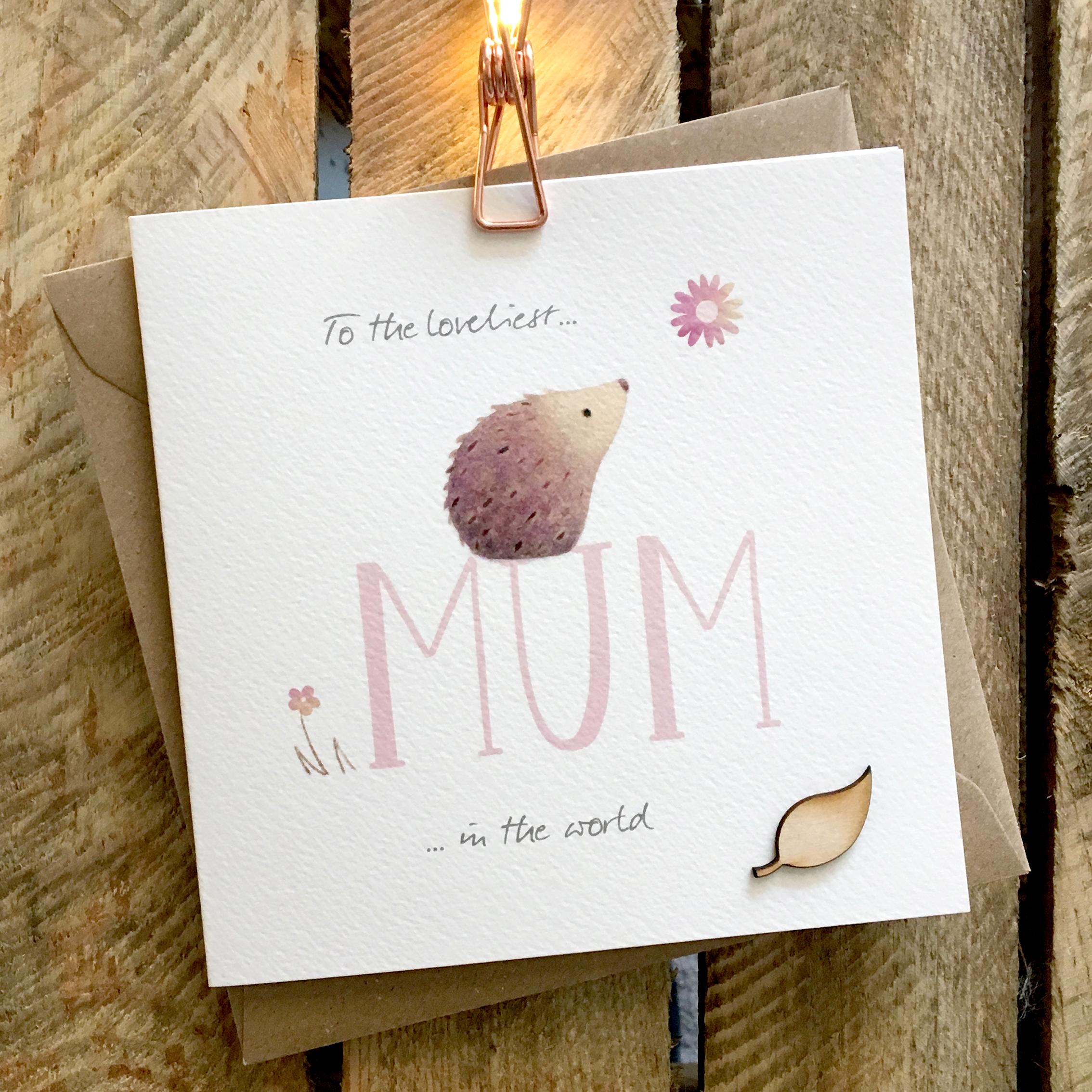 Ginger Betty Loveliest Mum in the World Card - More Than Just a Gift | Narborough Hall
