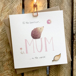 Ginger Betty Loveliest Mum in the World Card - More Than Just a Gift | Narborough Hall