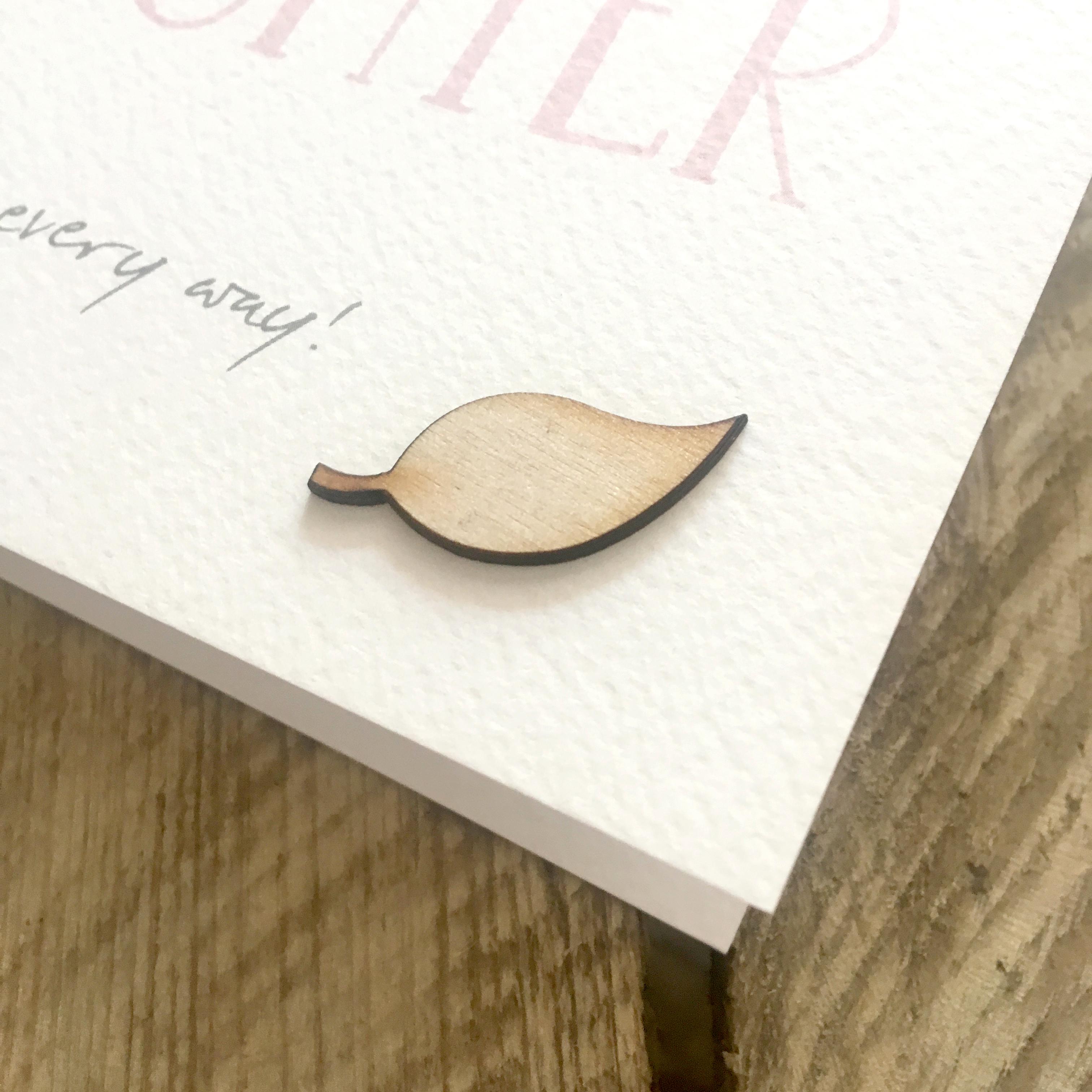 Ginger Betty Baby Girl Card