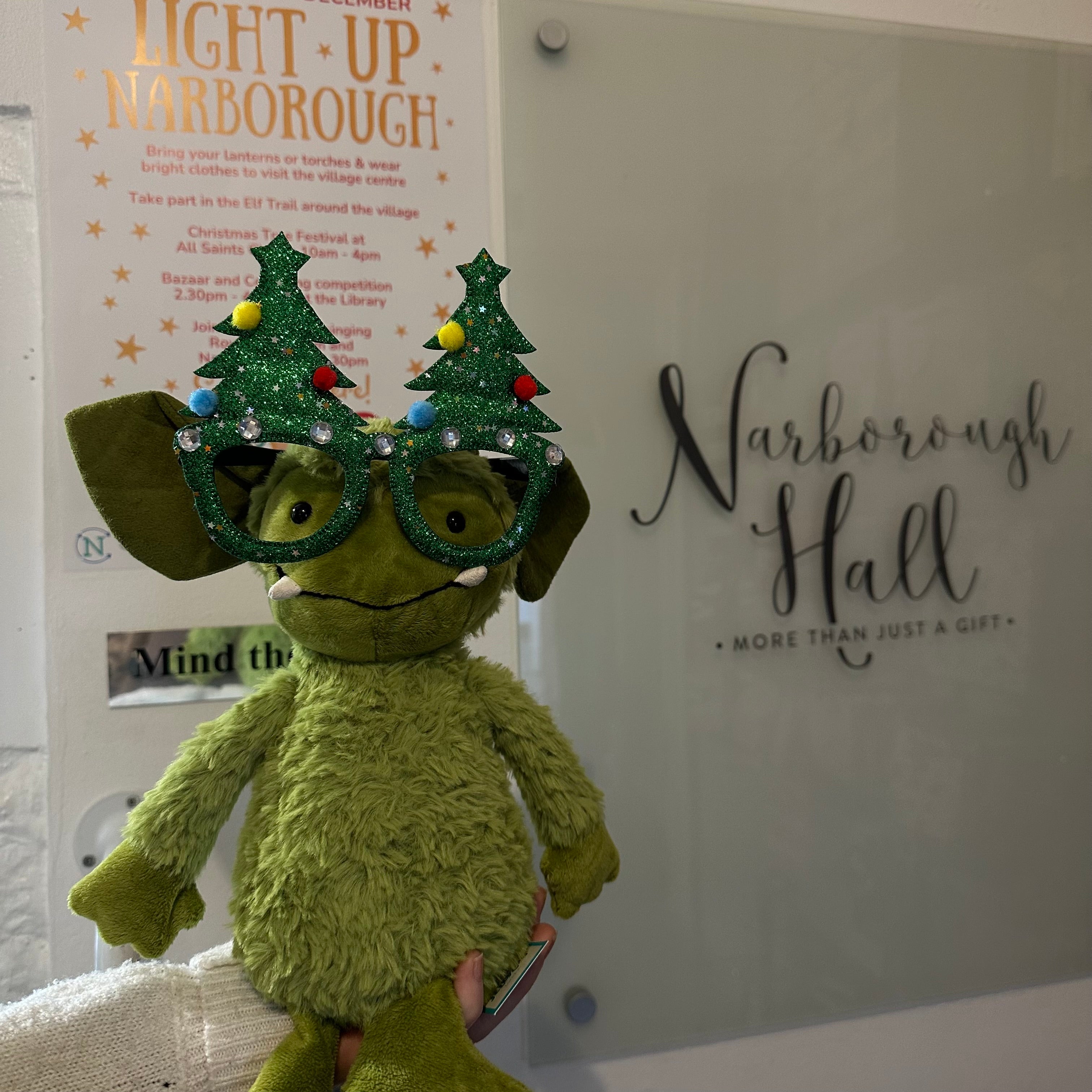 Win a Jellycat Grizzo Gremlin on our Elf Trail!