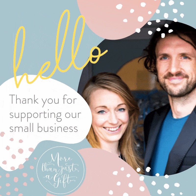 Thank you for supporting our small business