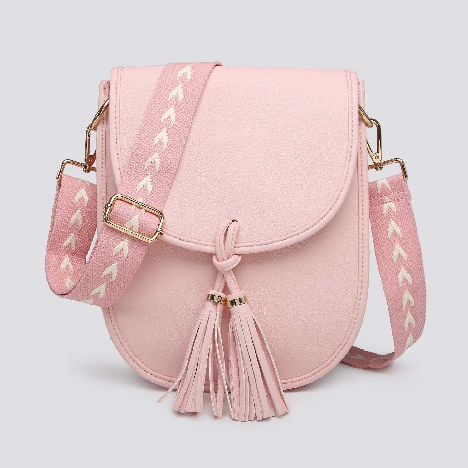 Sadia Pink Tassel Bag