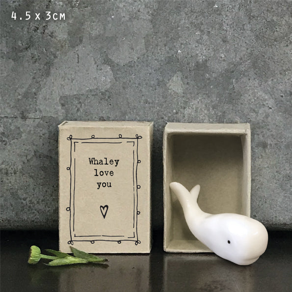 East of India Whaley Love You Matchbox Token